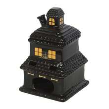 Something Different Haunted House Oil Burner (Black) - 100% Mixed - (SD10140) - Black - View 2