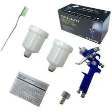 H2000 Top-Feed Pneumatic Spray Gun, For Automotive Touch-Up, Coating, And Interior Detailing