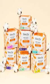 Băng vệ sinh hàng ngày không chứa thảo dược dành cho phụ nữ - Lớp vỏ bằng cotton hữu cơ & Lõi bột giấy siêu thấm hút - Băng vệ sinh - Chăm sóc phụ nữ - 30 miếng - MàuA - Xem 9