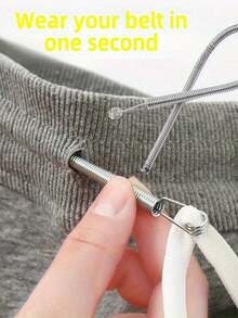 Effortless Threading Tool, Suitable For Various Needle And Thread Activities, Family Sewing Tool, Cord Garter, Flexible Threading Tool, Multi-Purpose Elastic Band Waist, Cord Webbing Auxiliary Device Spring Eye Threading Device