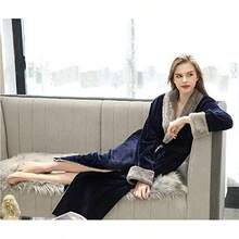 PUTUO Womens Bathrobe Soft Fleece Dressing Gown Ladies Winter Warm Long Robe Housecoat Full Length - Hooded Robes - Pink - View 4