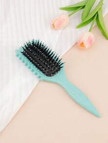 RANCAI 1 Pc Curl Defining Brush For Curly Hair – Detangling & Styling Brush For Women & Men, Defines 2A To 4C Curls, Reduces Frizz, Perfect For Wet & Dry Hair - Multicolor - View 10