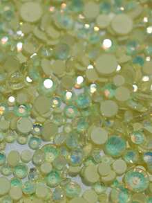 2G/1Beutel Opal 3D Nagelkunst Strasssteine ohne Heißkleber, funkelnde Kristall Strasssteine, Pink Weiß Blau, DIY Nageldekoration, Nagelzubehör - Verschiedenfarbig - Übersicht 19