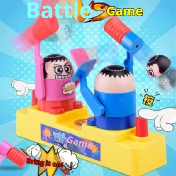 Jouet de figurines de combat rouge et bleu, jeu interactif à deux joueurs, idéal pour les enfants, anniversaire, Noël, Pâques, cadeau parfait