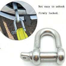 3m High-Strength Luminous Tow Rope, Heavy Duty Cast Hook Lock, Car Emergency Towing Strap For Self-Driving - Multicolor - View 4