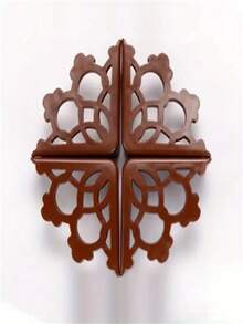 4 قطع من واقيات الزوايا السيليكونية ذات التصميم المجوف الأنيق، واقيات حواف المكتب الأنيقة للسلامة والديكور