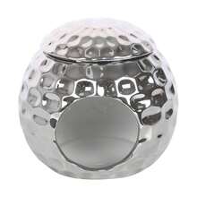 Something Different Disco Ball Oil Burner (Silver) - 100% Mixed - (SD9964) - Silver - View 2