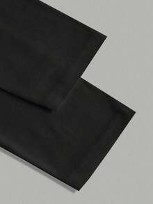 Purechapter 2 Peças Camiseta de Manga Longa com Gola Careca e Estampa de Letra para Meninos Pré-Adolescentes, Versátil para Uso Casual e Esportivo, Outono/Inverno