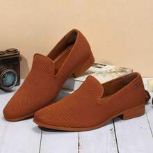 Mens Loafers Dress Shoes  Driving Shoes Tuxedo Suit Shoes - Lạc đà - Xem 5