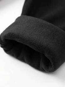 1 pieza Camisa polo con forro térmico para hombres, manga larga con 1/4 de botón, transpirable y fresca, para negocios, golf, casual, versátil, al aire libre, golf, viajes, vacaciones, reuniones