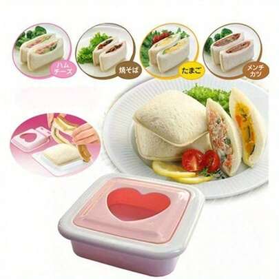 Sandwich Mold DIY Tool Heart Shape Bread Toast Maker Mould Cutter Love Breakfast Kitchen Bakeware