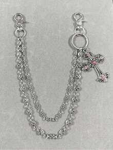 交叉裤链、钱包链、复古链、双层链、嘻哈朋克风、牛仔裤链、口袋链、男士钥匙链