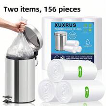 3 Rouleaux/26 Pièces (78 pièces) Petit Sac poubelle (45 cm/17,7 * 50 cm/19,6 po) Doublure de poubelle portative et épaissie, saine pour Salle de bain, Cuisine, Salon et Maison, Cuisine, Salle de bain, Maison, Fournisseurs pour la maison