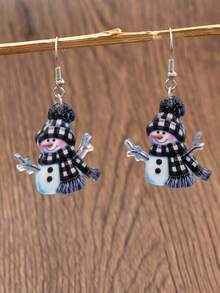 New Christmas Earrings, Suitable For Winter Wear, Great Gift For Friends - Multicolor - View 3