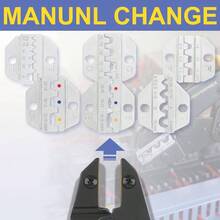 Crimping Heat Shrink Connectors - AWG 22 - 10 Ratchet Wire Terminal Crimper - Ratcheting Crimper Tools - Available Insulated Nylon Connectors And Electrical Wire Connectors - 8327 - 8件套壓接工具 - 查看 6