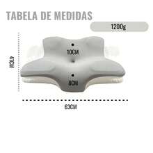 Orthopedic Pillow With Cervical Wings Anti-Snoring Apnea Ergonomic Premium Foam Comfortable - 彩色 - 查看 3