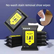 80/12 szt. chusteczek nawilżanych do czyszczenia butów, środek do czyszczenia trampek, chusteczki do czyszczenia butów sportowych i trampek, chusteczki nawilżane do usuwania plam bez spłukiwania, jednorazowe chusteczki nawilżane do czyszczenia, odpowiednie do odzieży sportowej i białych butów, artykuły gospodarstwa domowego, niezbędne w podróży