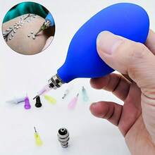 7pcs Ceramic Glaze Applicator Set, Includes 4 Interchangeable Metal Tips, Converter, Funnel And Squeeze Bottle - High Precision Ceramic Clay Glaze Decorating Tools For DIY Clay Art, Pottery Decoration, Bottle Glazing, Painting And Sculpting, Ergonomic Design For Precise Dispensing. Ideal For Artists, Crafters And Holiday DIY Gifts. - Multicolor - View 10