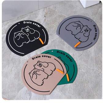 Silicone Drain Cover Deodorizer For Bathroom, Kitchen, Toilet Floor Drain Odor Stopper