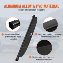 Cubierta de carga retráctil   paraRAV4 2019-2024 Cubierta de maletero trasera mejorada - RAV4 2019-2024 - Ver 6