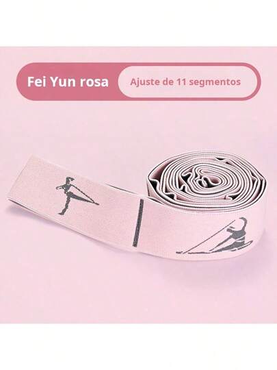 Correas elásticas, correa elástica con 11 bucles ajustables, equipo de banda elástica para piernas de fitness, entrenamiento de flexibilidad, cinturón de asistencia elástica