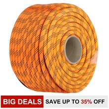 9/16 Inch Double Braid Polyester Rope, 200 Feet Nylon Tension Rope, 1100 Lbs High Strength Polyester Cargo Sail Rope (9/16 Inch-200 Feet) - 9/16 Pulgadas - View 9