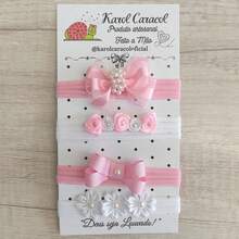 Promotion Hair Accessory Kit For Baby Girls Charming Colors - Princess Bows - View 2