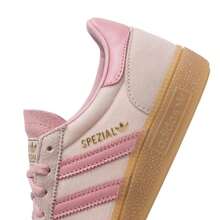 Adidas Women's Handball Spezial W Low-Top Lace-Up Casual Comfortable Shoes, Lightweight Outdoor Sports Sneakers - Miracle Quartz/Miracle Purple - View 7