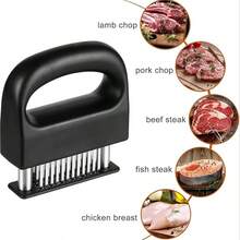 Kitchen Gadgets 1pc Meat Tenderizer Needle & Pork Shredder & Stainless Steel Meat Pounder Tool For Kitchen Bbq Steak & Chicken  Gadgets Tools Christmas Stuff Cooking Christmas - màu đen - Xem 4