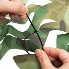 YUNRUX 8 X 8m Camouflage Hunting Net Bundeswehr Camouflage Camo Hunter Flecktarn - Green - View 3