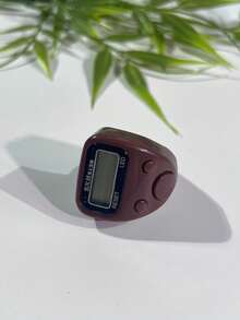 1 pieza Contador de anillo multifunción, Contador LED, Contador de dedos mini colorido, Contador electrónico preciso, Adecuado para recitación de festivales, Conteo de oraciones diarias de festivales, Aplicable para creyentes islámicos y practicantes religiosos de todas las edades - Multicolor - Ver 23