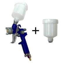 H2000 Top-Feed Pneumatic Spray Gun, For Automotive Touch-Up, Coating, And Interior Detailing