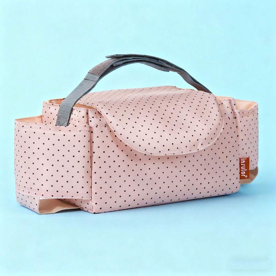 婴儿推车挂袋，便携式多功能防水婴儿车挂袋，储物袋，奶瓶杯袋