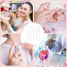 300P香水测试纸，一次性香味测试纸，用于精油、香水、扩散器、芳香疗法测试的纸质香味纸 - 白色 - 查看 7