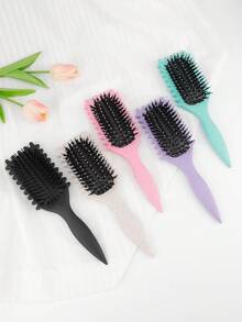 RANCAI 1 Pc Curl Defining Brush For Curly Hair – Detangling & Styling Brush For Women & Men, Defines 2A To 4C Curls, Reduces Frizz, Perfect For Wet & Dry Hair - Multicolor - View 2