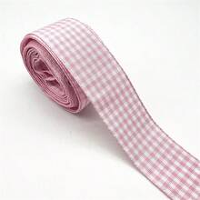 5yards 6mm 10mm 25mm Plaid Ribbon Grid Printed Bow Ribbon For Home Wedding Christmas Decorations DIY Gift Wrapping Ribbon For Bows - Pick Colors - View 13