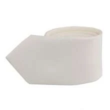 Gravata Social Lisa Slim Premium Para Padrinho Noivo Casamento Congresso - Cinza Claro - Visão 2