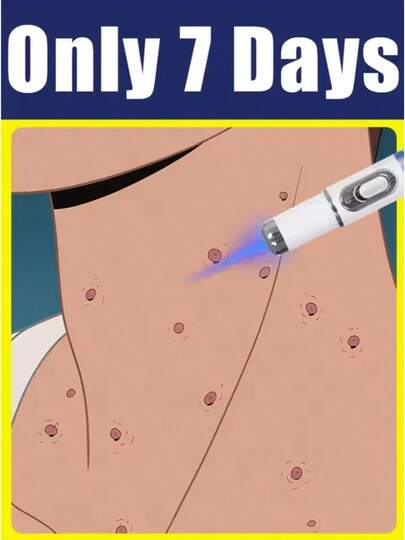 Blue Light Pen Solves Skin Problems With Care Tools