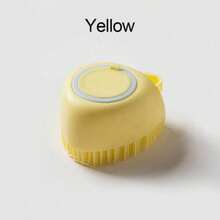 [Gentle Silicone Brush For Dogs]Gentle Silicone Pet Brush For Cats And Dogs - Massage Cleaning, Built-In Shampoo Dispenser, Super Comfortable Massage - Multicolor - View 7