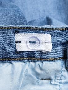 Boys' Fashion Distressed Denim Jeans, Cotton Stretch Casual Comfortable Fit, Light Blue Wash - Medium Wash - View 6