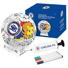 Chelsea FC Colour In Mini Football Set (Multicoloured) - 100% Mixed - (TA13588) - Multicolor - View 1