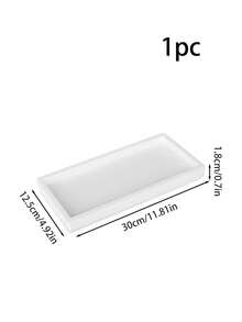 Khay để bàn và tủ đựng đồ - Khay đựng đồ nhà tắm bằng silicon, Giá đựng xà phòng rửa bát cầm tay linh hoạt cho nhà bếp, Hộp đựng đồ trên bàn phòng tắm, Khay trang trí bồn cầu vòi sen, Miếng lót trang điểm bồn rửa mặt - Nhiều màu - Xem 19