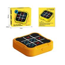 4-In-1 Tic Tac Toe Game Set For Kids, Includes 1v1 Battle, Whack-A-Mole, Memory Challenge Games, Portable Game Board, Suitable For Boys And Girls Party, Travel And Home Use, Birthday, Halloween, Christmas Gifts (Some Accessories Color Random) - Tic-tac-toe - View 13