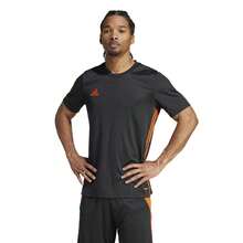 Adidas Men Sports Tees & Tanks - Black/Orange - View 3