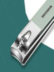 16 Pcs Nail Clippers Pedicure Scissors Nail Clipper Kit Stainless Steel Tool Set With Foldable Bag - 橄欖綠 - 查看 5