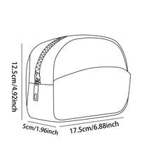 Cat Print Makeup Bag, Multi-Functional Cosmetic Pouch Organizer, Multi-Pocket Design Convenient Toiletry Bag For Travel & Outdoor, Lightweight - Multicolor - View 7