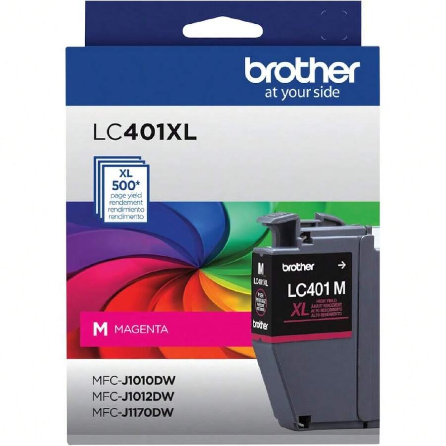 Genuine LC401XLM High Yield Magenta Ink Cartridge,23715273 - Orange - View 1