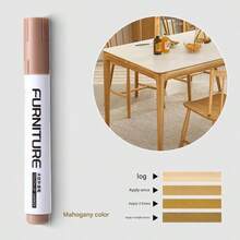Bolígrafo de pintura para reparación de muebles de bajo olor, adecuado para materiales de madera y metal, kit de reparación de arañazos multicolor, satisface sus necesidades en diversos escenarios. Adecuado para reparar gabinetes, paneles de puertas, sofás, mesas, sillas, gabinetes de madera, suelos, piezas interiores de automóviles y bolsos. Secado rápido - Unitalla - Ver 18