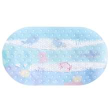 Buba Rainbow Dino Seabed Non-Slip Children's Bath Mat With Suction Cups - 淺藍色 - 查看 4