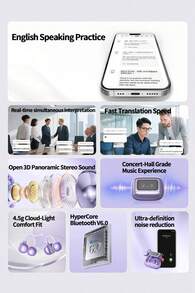 HTC NE54 Bluetooth Headset With 3D Panoramic Stereo Sound For A Premium Music Experience Cloud-Sense Comfort And Soft Fit Super-Latest Bluetooth Core For Workouts And Offices (Black)